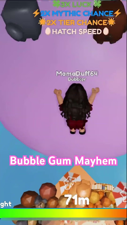 🍀10000X🍀] Bubble Gum Mayhem - Roblox