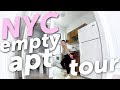 NYC EMPTY APARTMENT TOUR! | Moving into my Brooklyn studio