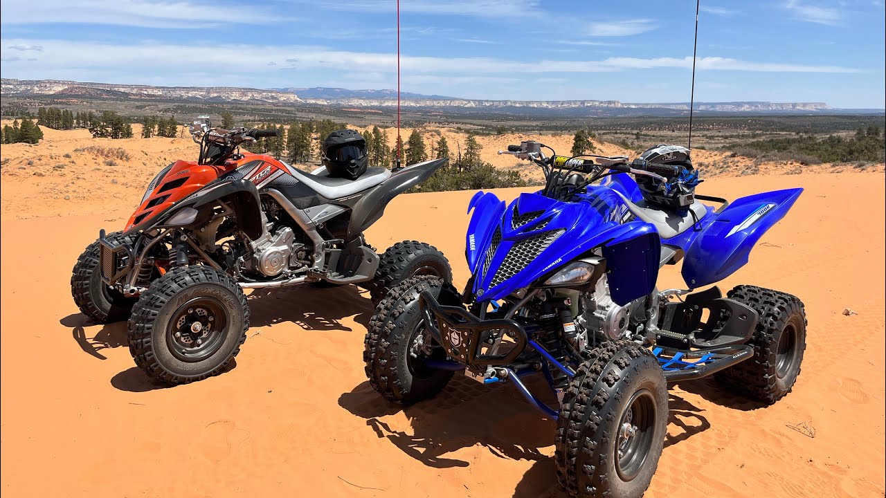 Pink Raptor 700 RAPTOR 700’s HIT CORAL PINK SAND DUNES WITH @OdysseyOffroad - YouTube