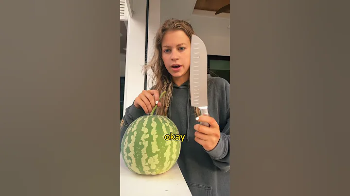 I HARVESTED A WATERMELON!?😨 (Not actually a watermelon) #shorts