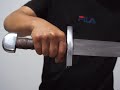Cut test of viking sword