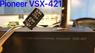 АВ-ресивер Pioneer VSX-421 редкий дефект, и замороченный ремонт. Не включается;)