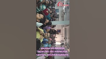 Congratulations Raunak Selected NSPECTOR CENTRAL EXCISE & CUSTOMS #shorts #viralvideo #viralshorts