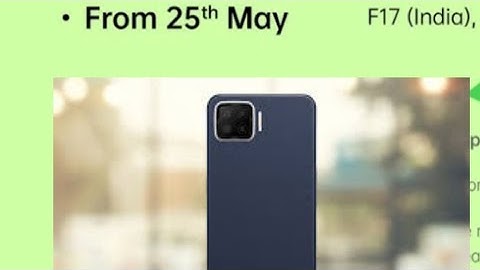 😃Oppo F17 finally will get colorOS 11