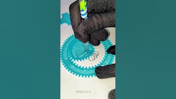 Spirograph Art 🎨 Day 6 SPIRALUX #spirographshr #spirograph #satisfying #asmr #usa