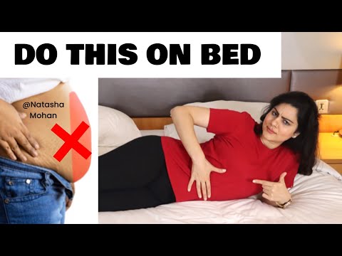 Ultimate 1 Min Belly Fat Exercise For Flat Stomach 🔥 In 7 Days Reduce Belly Fat In Bed For Beginners