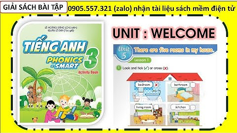 Giải bài tập tiếng anh lớp 3 unit 5 năm 2024