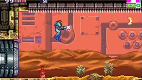 Security Robot B.O.X. First Battle - Metroid Fusion
