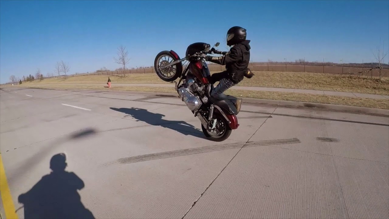 Harley Wheelies YouTube