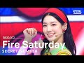 SECRET NUMBER 시크릿넘버 Fire Saturday 불토 인기가요 Inkigayo 20211031 
