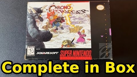 Chrono Trigger (SNES) - Complete in Box