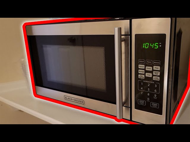 BLACK+DECKER 1.6-cu ft 1000-Watt Over-the-Range Microwave (Black