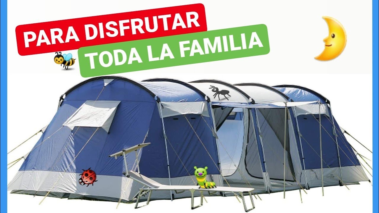 10 TIENDAS de CAMPAÑA FAMILIARES tipo CHALET ⛺ #OUTDOORS