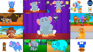 HICKORY DICKORY DOCK || 12 IN 1 CLOCK CRASHER PARTY EFFECTS || NEON OUTLINE FX || EFFECT TUTORIAL