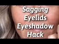 Sagging Eyelid Hack