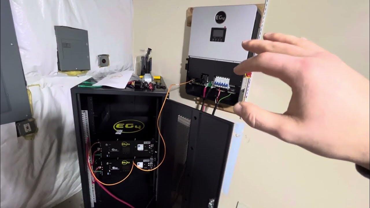 Fixed EG4 6000xp Battery Communications - YouTube