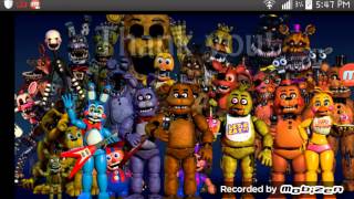 Пасхалки FNaF! Фокси из ФНаФ 1 в мульт-стиле!