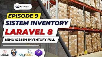 DEMO SISTEM INVENTORY DENGAN LARAVEL 8