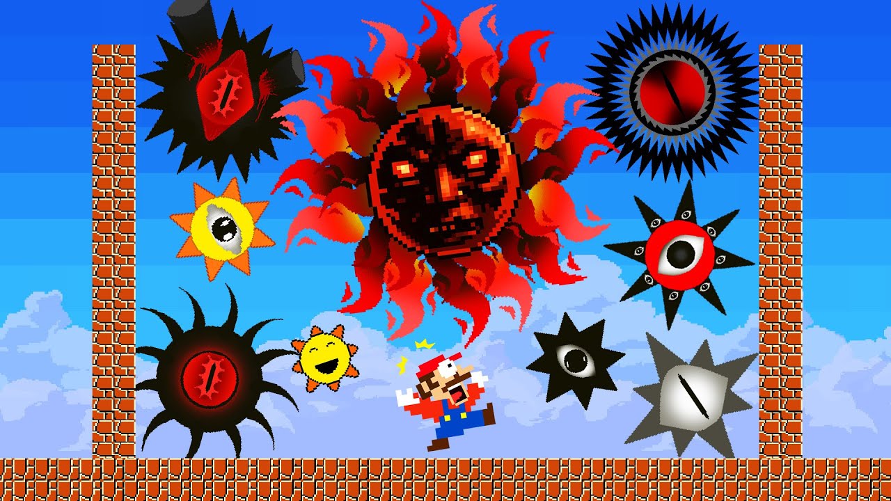 Mario vs Suika | Mr.Sun PHASE 10 NEW SAD STORY! (Sprunki Compliation)