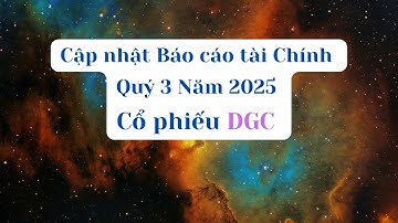 Cập nhật Báo cáo tài chính Quý 3 Năm 2025 của cổ phiếu DGC #DGC