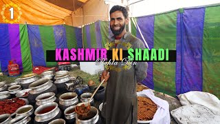 Exotic Four-Course Wazwan | Mehndi Raat Preparations at a KASHMIRI WEDDING in Srinagar, India 🇮🇳