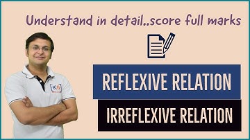 Reflexive and Irreflexive Relations | Discrete Mathematics | GATE | NET | structure - part 2