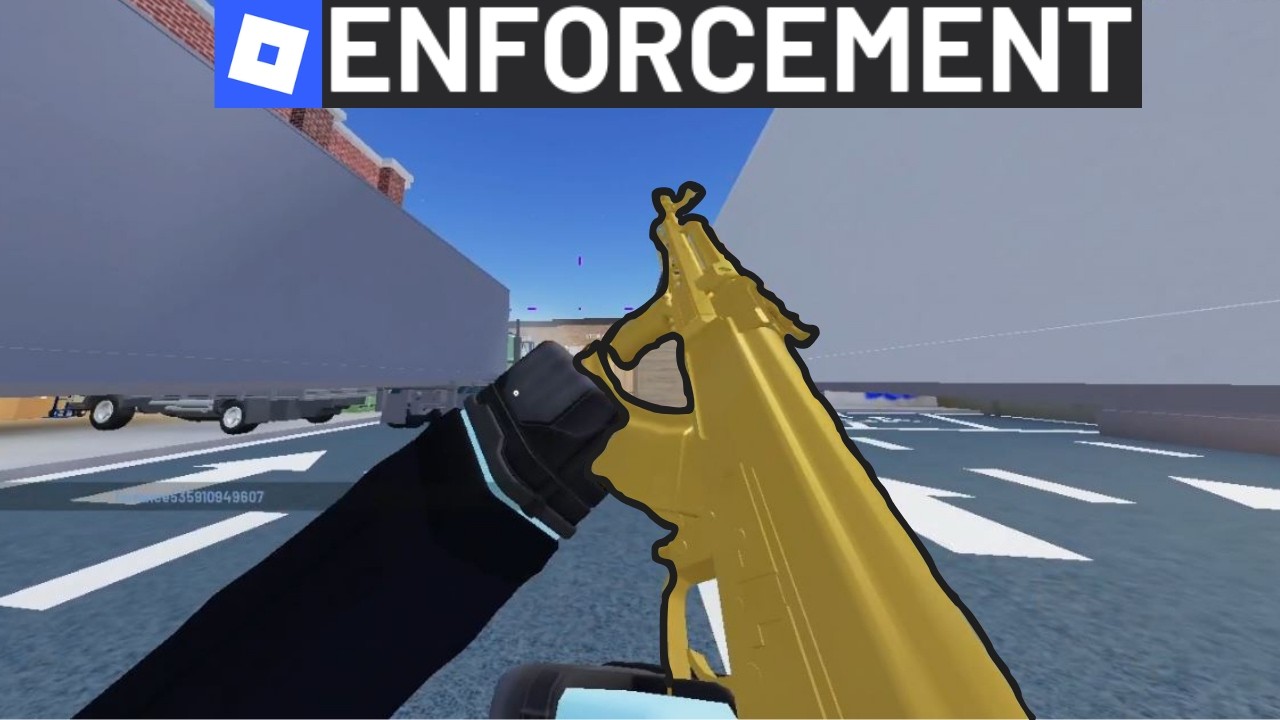 How I Got GOLD on the AK47 in Roblox Enforcement