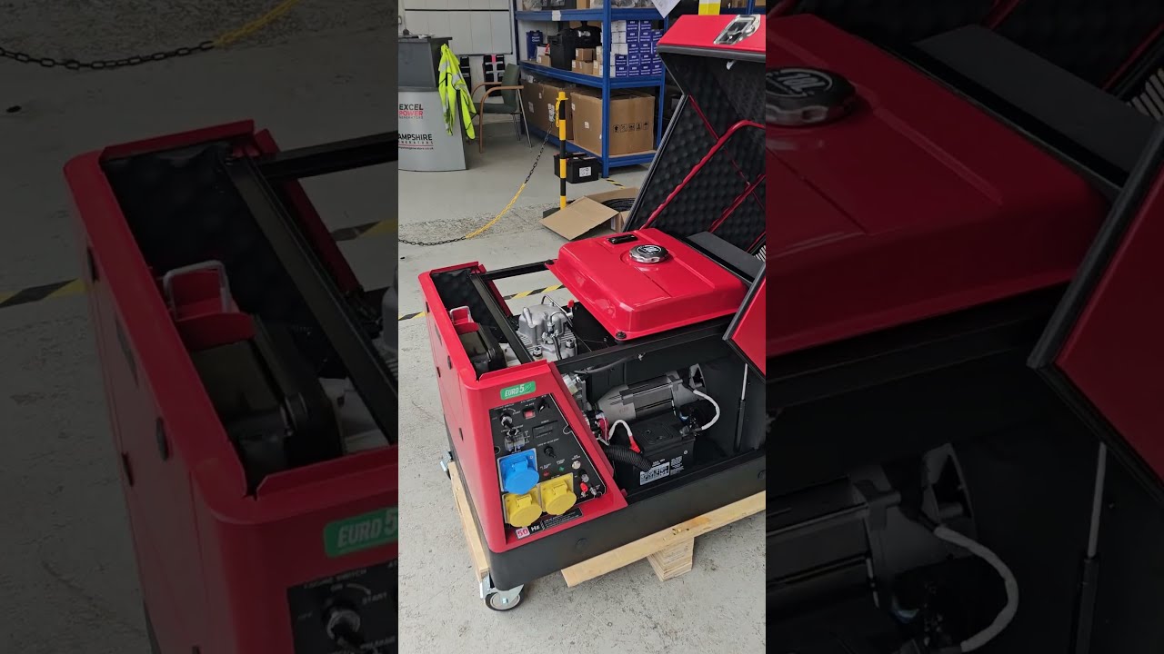 Portable Diesel Generator XLD8500S First Look Tools Dieselpower Generators Excelpower