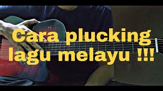 Cara plucking lagu melayu