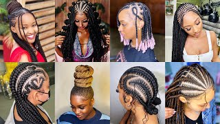 New &amp; Latest African Braids Hairstyles For Black Women | Cute