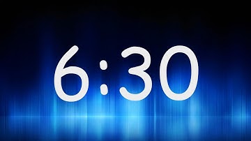 6:30 Minutes Timer / Countdown from 6min 30sec
