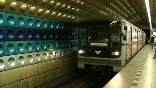 Metro Praha - Historická souprava 81-71 - 36 let trasy A