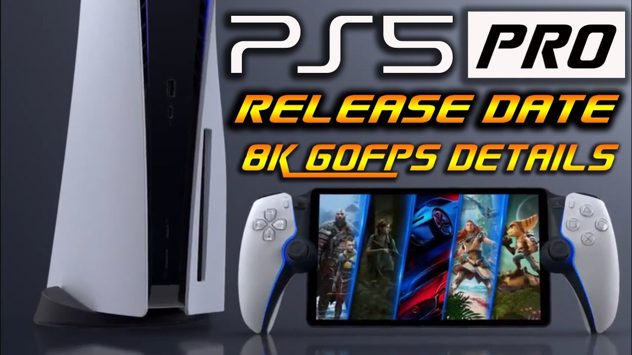 PLAYSTATION 5 PRO already has DATE to ARRIVE!! 8K RESOLUTION will