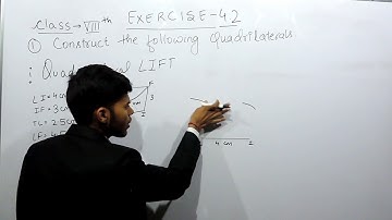 Exercise 4.2 - Question 1 (i) NCERT Solutions for Class 8th Maths Practical Geometry