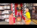 Troy and Izaak Halloween Costume Shopping and Playtime Fun in the Store TBTFUNTV