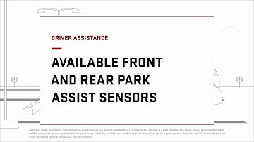 How Parking Sensors Work | GMC