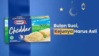 Iklan Keju Craft Cheddar Bulan Suci Kejunya Harus Asli Di Bulan Ramadhan || Ramadhan 2022
