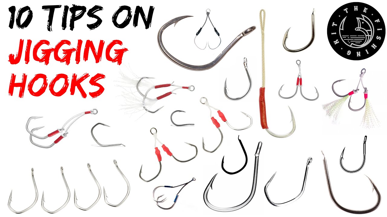 10+ TIPS - FAST AND SLOW JIGGING HOOK SELECTION 