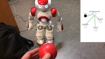 Nao following a red ball using LRP