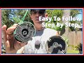 How To Restring A Weedeater FAST and EASY Way to replace string trimmer line!