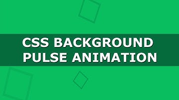 Css3 Background Pulse Animation - Pure CSS Tutorials - Css Animated Background