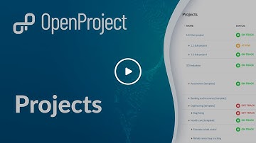 OpenProject Projects Introduction