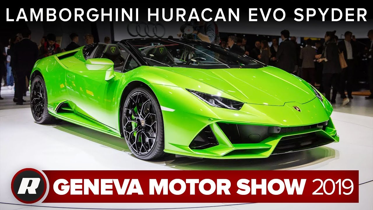 Lamborghini Huracan Evo Spyder is a drop-top delight | Geneva Motor Show 2019
