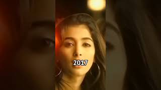 Pooja Hegde Transformation Status | Evolution |🥰💞#shorts #poojahegde #transformation #status #cute #