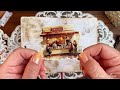 Asmr  coffee shop   newcraftday2917  relaxing scrapbooking  unboxing