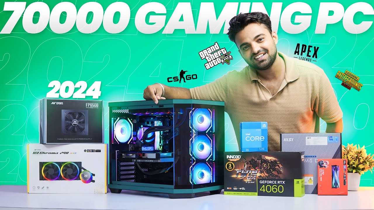 Rs 70000 Best Gaming PC Build In 2024 | Hindi - YouTube