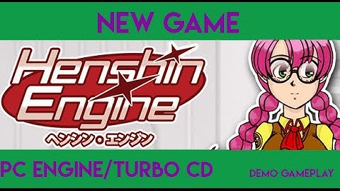 New PC Engine game, Henshin Engine!