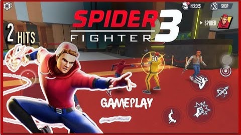 Spider fighter 3  |gameplay Walkthrough part 1 ( Android, IOS )