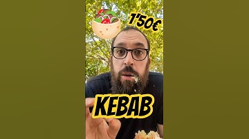🌯 KEBAB 1,50€ ¡Extranjero prueba KEBAB MÁS BARATO DEL MUNDO!