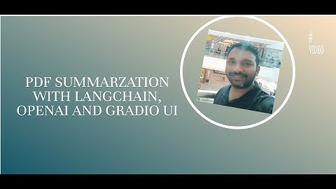 Mastering PDF Summarization with Langchain, OpenAI, and Gradio UI: A Step-by-Step Tutorial